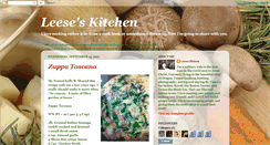 Desktop Screenshot of leeseskitchen.blogspot.com