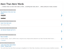 Tablet Screenshot of morethanmerewords.blogspot.com