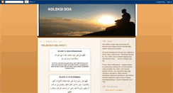 Desktop Screenshot of koleksi-doa2.blogspot.com