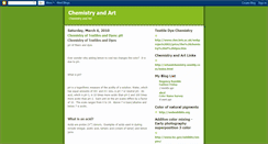 Desktop Screenshot of chemistryart.blogspot.com