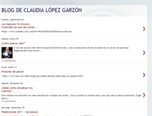 Tablet Screenshot of claudialopezgarzon.blogspot.com