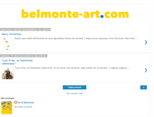 Tablet Screenshot of belmonte-art.blogspot.com