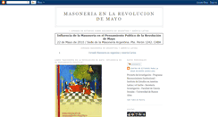 Desktop Screenshot of masoneriarevoluciondemayo.blogspot.com