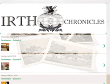 Tablet Screenshot of chroniclesofirth.blogspot.com