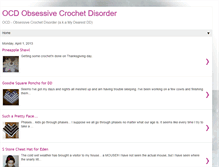 Tablet Screenshot of ocdobsessivecrochetdisorder.blogspot.com