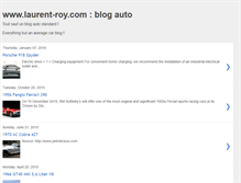 Tablet Screenshot of laurent-auto-news.blogspot.com