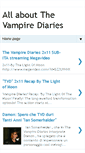Mobile Screenshot of allaboutthevampirediaries.blogspot.com