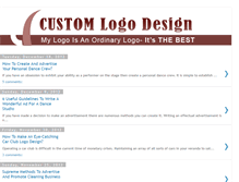 Tablet Screenshot of custom-logo-design-company.blogspot.com