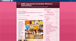 Desktop Screenshot of iawa.blogspot.com