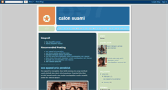 Desktop Screenshot of calon-suami.blogspot.com