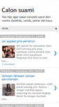 Mobile Screenshot of calon-suami.blogspot.com