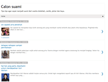 Tablet Screenshot of calon-suami.blogspot.com