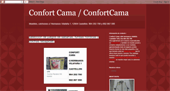 Desktop Screenshot of confortcama.blogspot.com