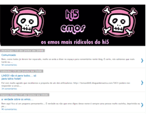 Tablet Screenshot of hi5emos.blogspot.com