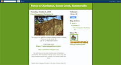 Desktop Screenshot of fencecompany.blogspot.com
