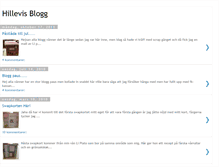 Tablet Screenshot of hillevisblogg.blogspot.com