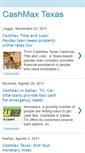 Mobile Screenshot of cashmaxtexas01.blogspot.com