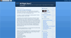 Desktop Screenshot of mikesallright.blogspot.com