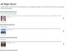 Tablet Screenshot of mikesallright.blogspot.com