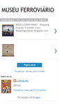 Mobile Screenshot of museuferroviario-pr.blogspot.com