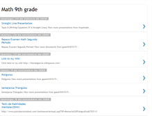 Tablet Screenshot of math9th.blogspot.com