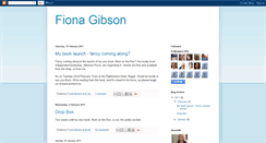 Desktop Screenshot of fiona-gibson.blogspot.com