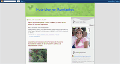 Desktop Screenshot of nutricionenrumiantes.blogspot.com