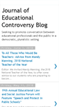 Mobile Screenshot of journalofeducationalcontroversy.blogspot.com