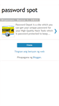 Mobile Screenshot of passwordspot.blogspot.com