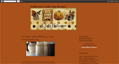 Desktop Screenshot of halloweencraftsandrecipes.blogspot.com