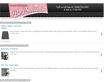 Tablet Screenshot of bepreciousclothing.blogspot.com