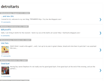 Tablet Screenshot of detroitarts.blogspot.com