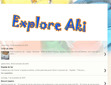 Tablet Screenshot of exploreaki.blogspot.com