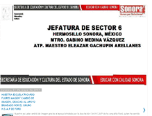Tablet Screenshot of jefaturadesector6.blogspot.com