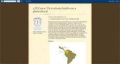 Desktop Screenshot of caucabiodiversopluricultural.blogspot.com