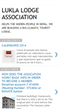 Mobile Screenshot of luklalodge.blogspot.com
