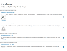 Tablet Screenshot of elhualquino.blogspot.com