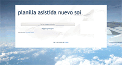 Desktop Screenshot of planillaasistidanuevosoi.blogspot.com