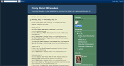 Desktop Screenshot of crazyaboutmilwaukee.blogspot.com