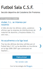 Mobile Screenshot of futbolsalacsf.blogspot.com