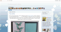 Desktop Screenshot of craftyangelsblog.blogspot.com