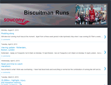 Tablet Screenshot of biscuitmanruns.blogspot.com