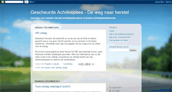 Desktop Screenshot of gescheurdeachillespees.blogspot.com