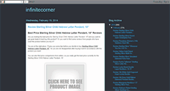 Desktop Screenshot of infinitecorner.blogspot.com