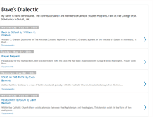 Tablet Screenshot of davesdialectic.blogspot.com