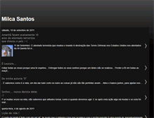 Tablet Screenshot of milcasantos.blogspot.com