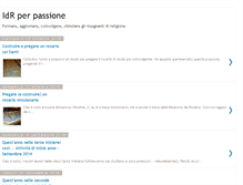 Tablet Screenshot of idrperpassione.blogspot.com