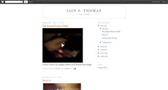 Desktop Screenshot of iainsthomas.blogspot.com