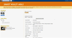 Desktop Screenshot of jaketkulitbogor.blogspot.com