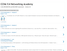 Tablet Screenshot of ccna-v4-academy.blogspot.com